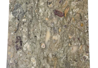 French Art Deco Pedestal with Multi-Colored Marble Top, 1930s